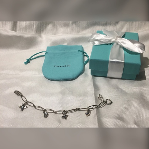 Tiffany Elsa Peretti 5 CharmBracelet - Retired - Picture 3 of 5