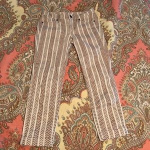 Loft cuffed crop jeans