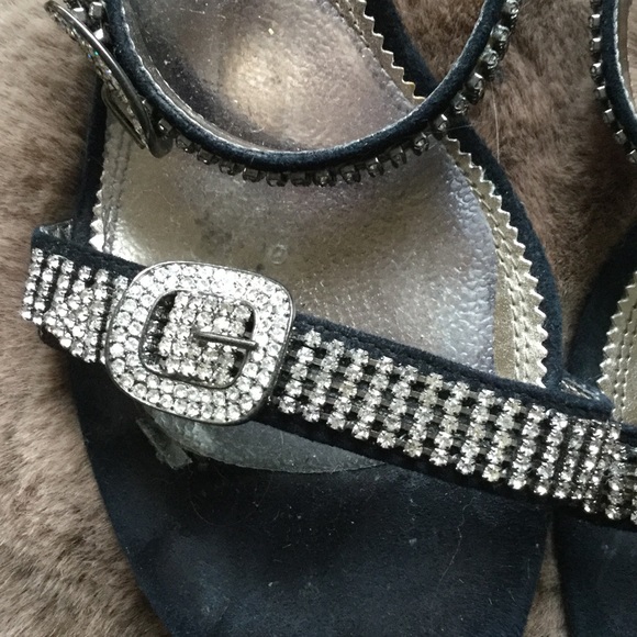 Sandals with rhinestones 9M - Picture 4 of 4