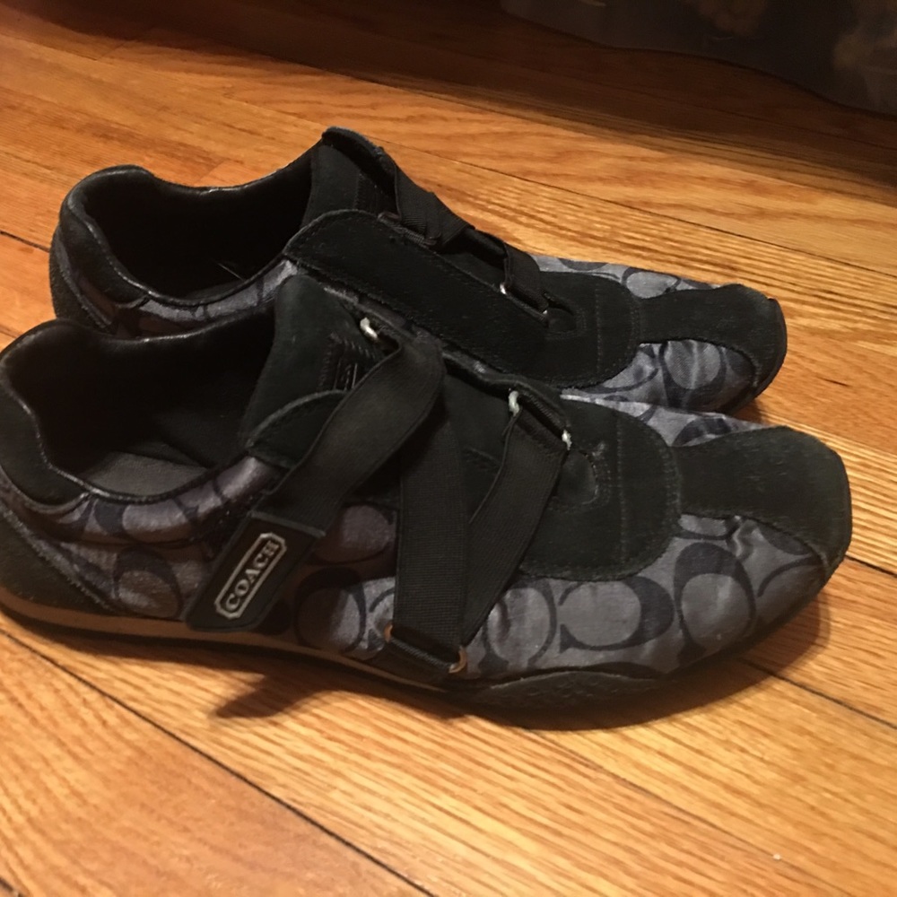 Coach Sneakers - Black - Woman's Size 9