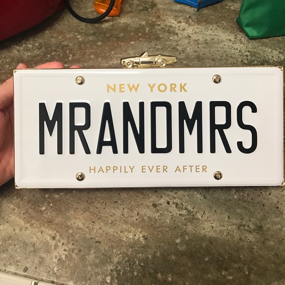 Kate Spade Mr and Mrs Clutch