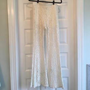 Flying Tomato Lace Bellbottoms