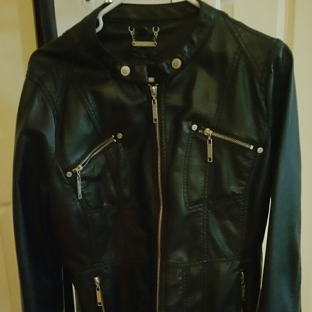 JouJou Faux Leather Jacket