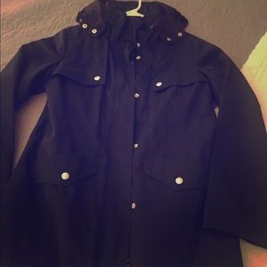 Michael Kors navy blue rain jacket ☂️ size S