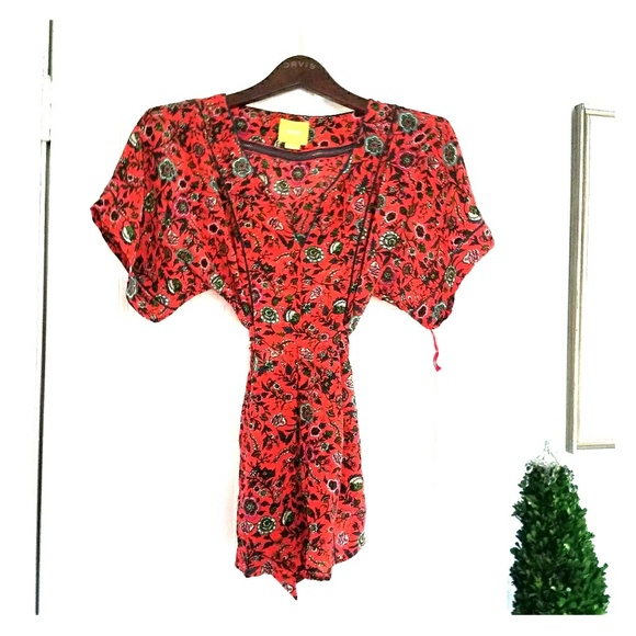 Silk floral blouse - Picture 1 of 2