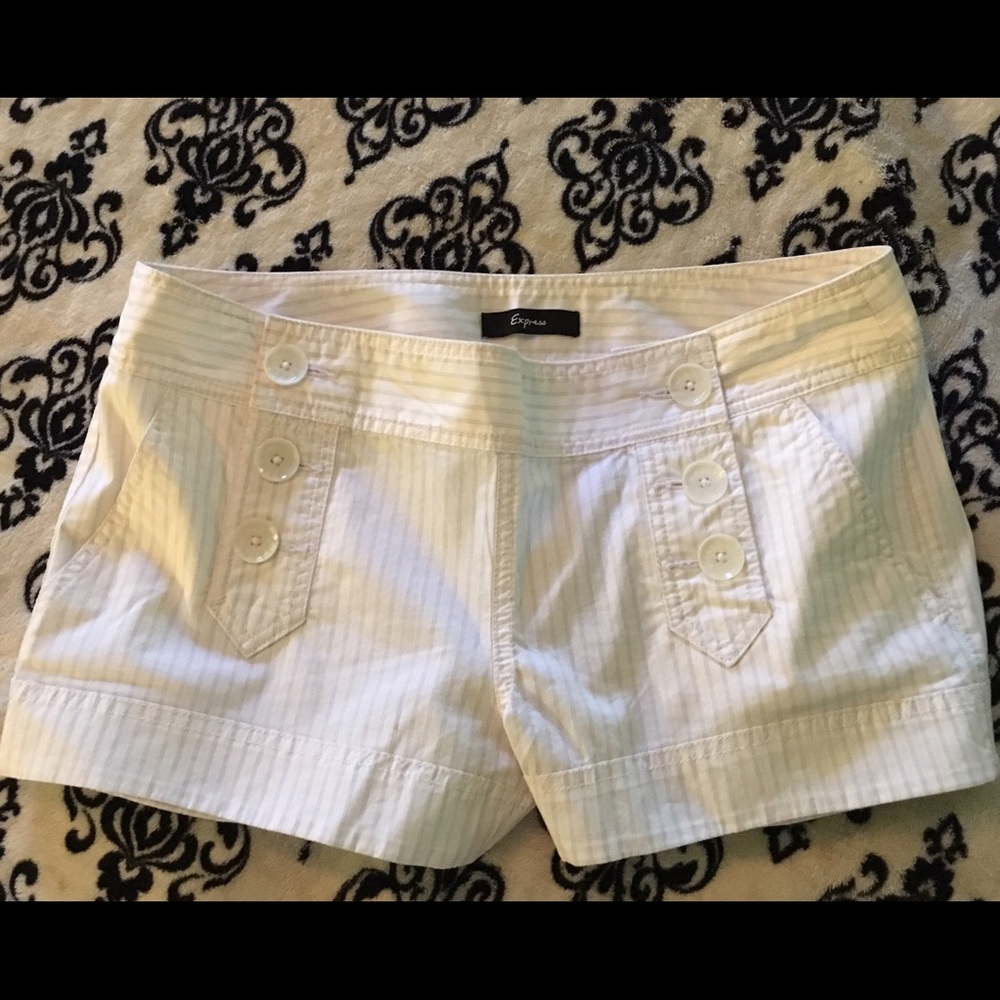 NWT Express Pinstriped shorts!!