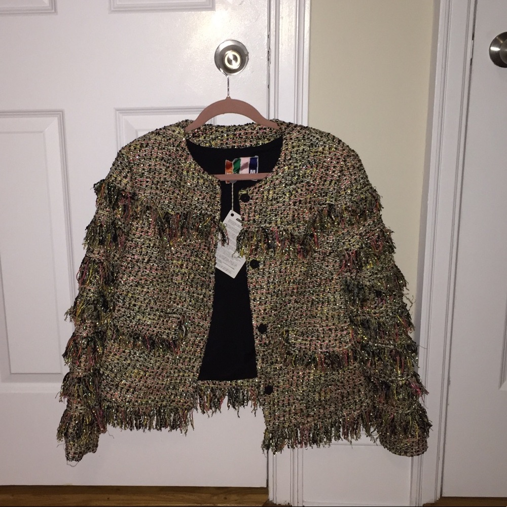MSGM Bouclé jacket