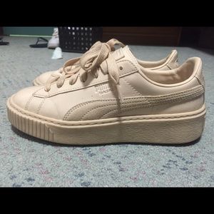 puma platform nude 