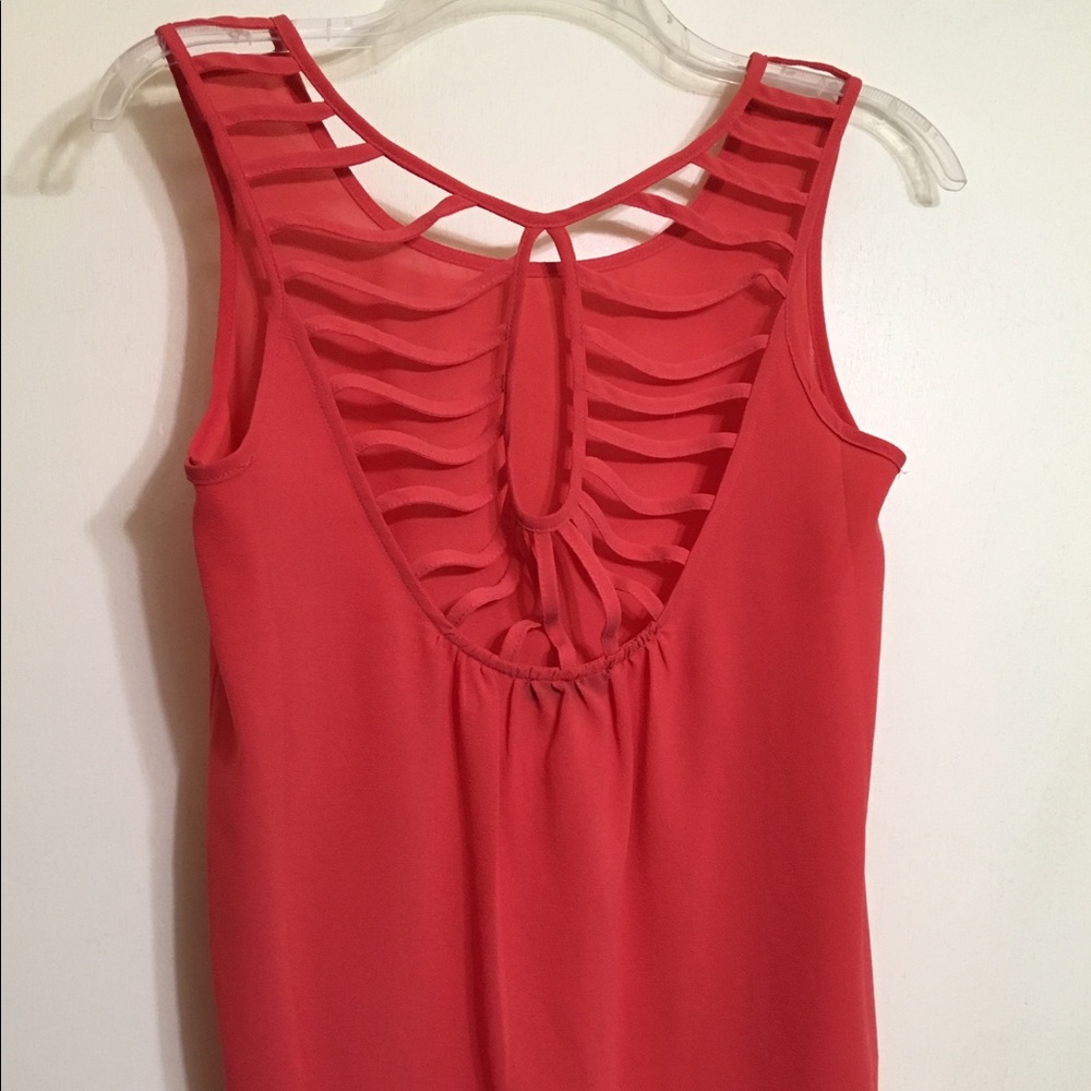 Coral/pink Tank
