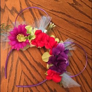 Mini kid Ariel Mickey/Minnie ear headband