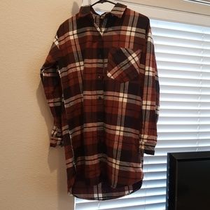 Plaid T-shirt Dress NWT