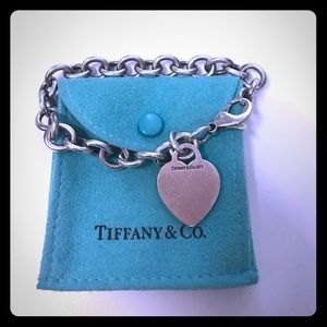Authentic Tiffany & Co. Heart Tag Bracelet