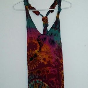 Tie dye summer dress