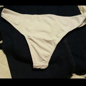 White thong bikini