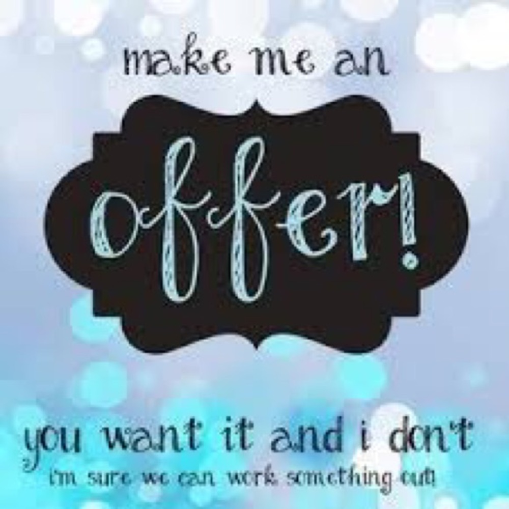Make me an Offer 💕💕