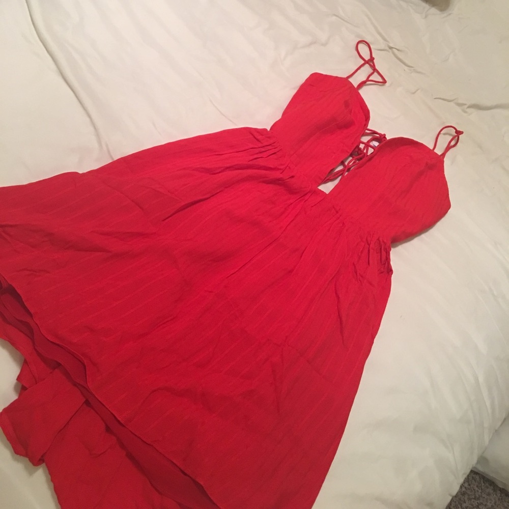 Majorelle Red Dress (price firm)