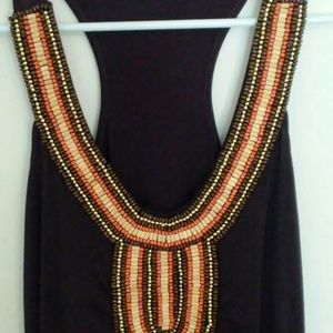 Beaded maxi dress