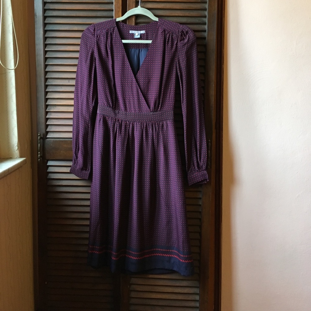 Anthropologie Tegan long sleeve Moroccan print