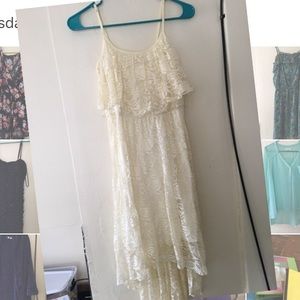 White lace sundress