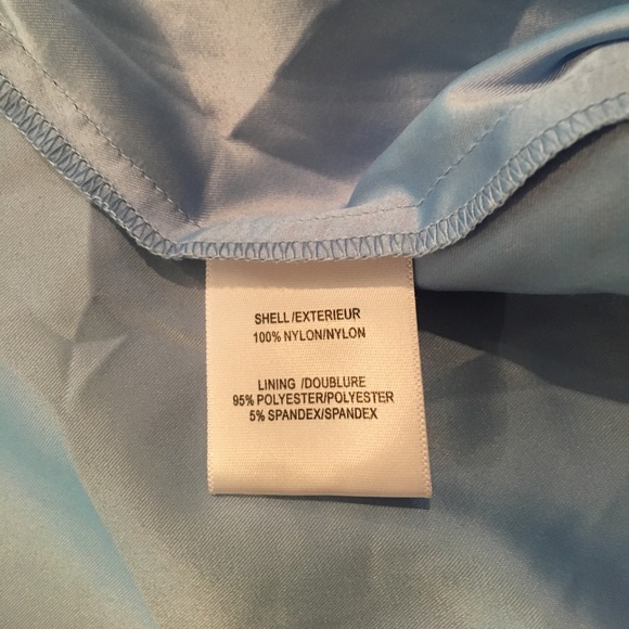 NWT Belle badgley mischka mini dress US8 blue - Picture 6 of 6