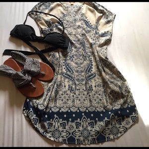 Paisley Shift Dress