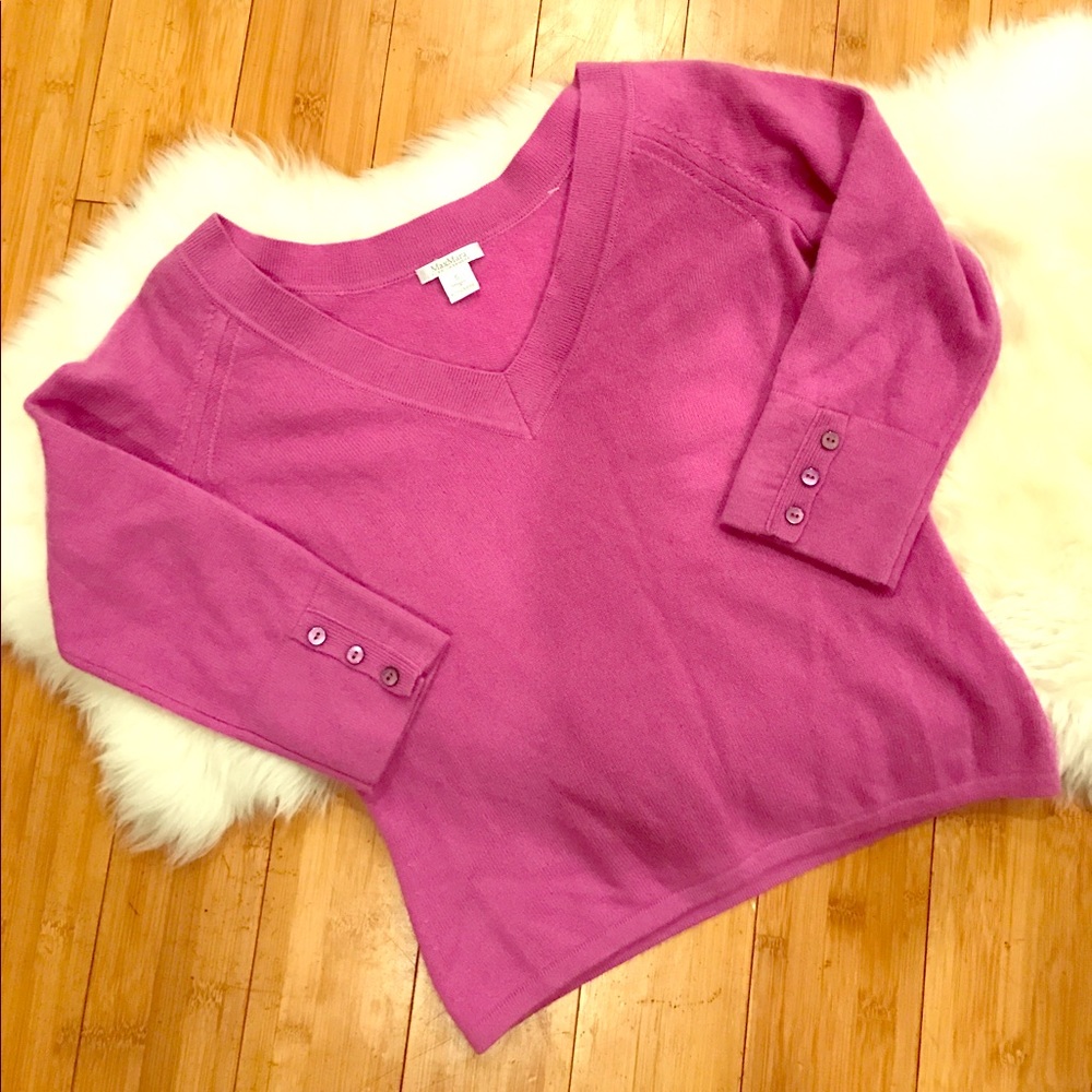 NWOT MaxMara Cashmere Sweater, size S