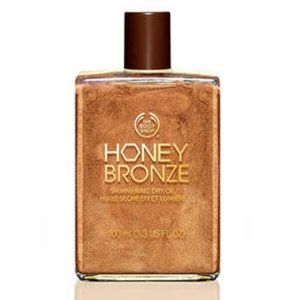 Honey Bronze shimmering dry oil