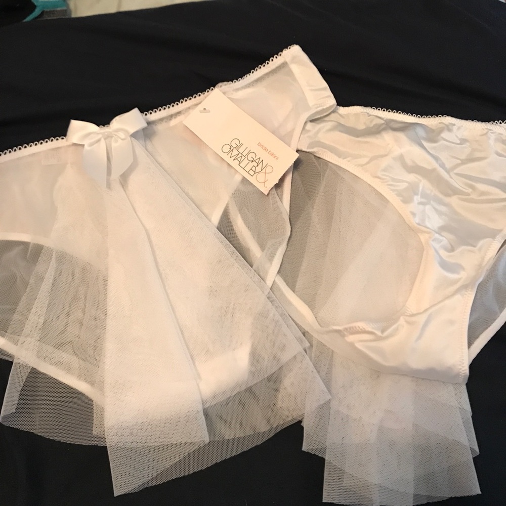 One pair of bridal panties