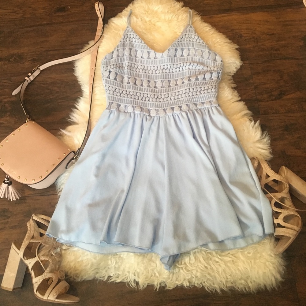 Periwinkle Romper