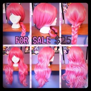 Bubblegum Pink Cosplay Wig