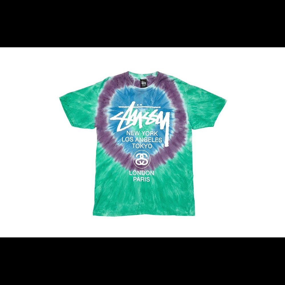 Stüssy tie dye tshirt