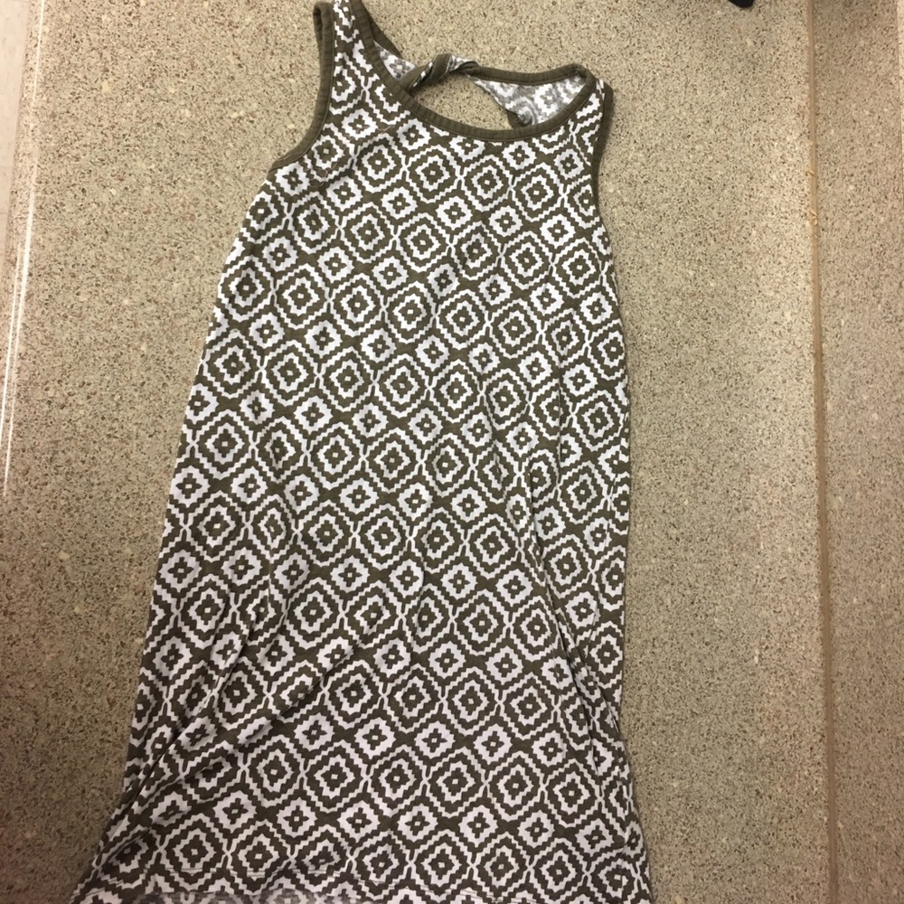 Hi-low summer dress.