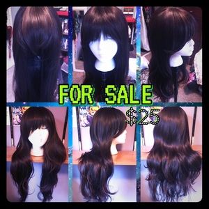 Dark Brown Cosplay Wig