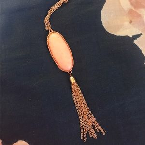 Charming Charlie Tassel Necklace