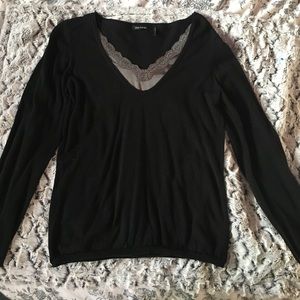 🦄Sweater with Faux Camisole Lining