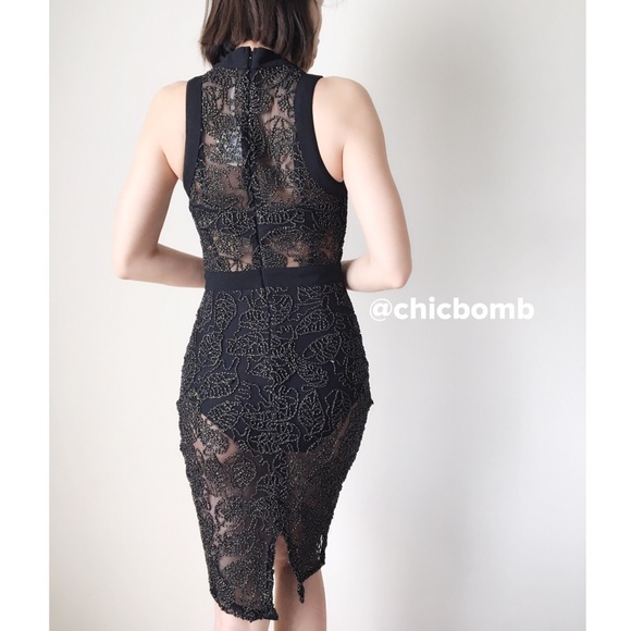 NEW Aria Rebel mesh midi dress. - Picture 3 of 7