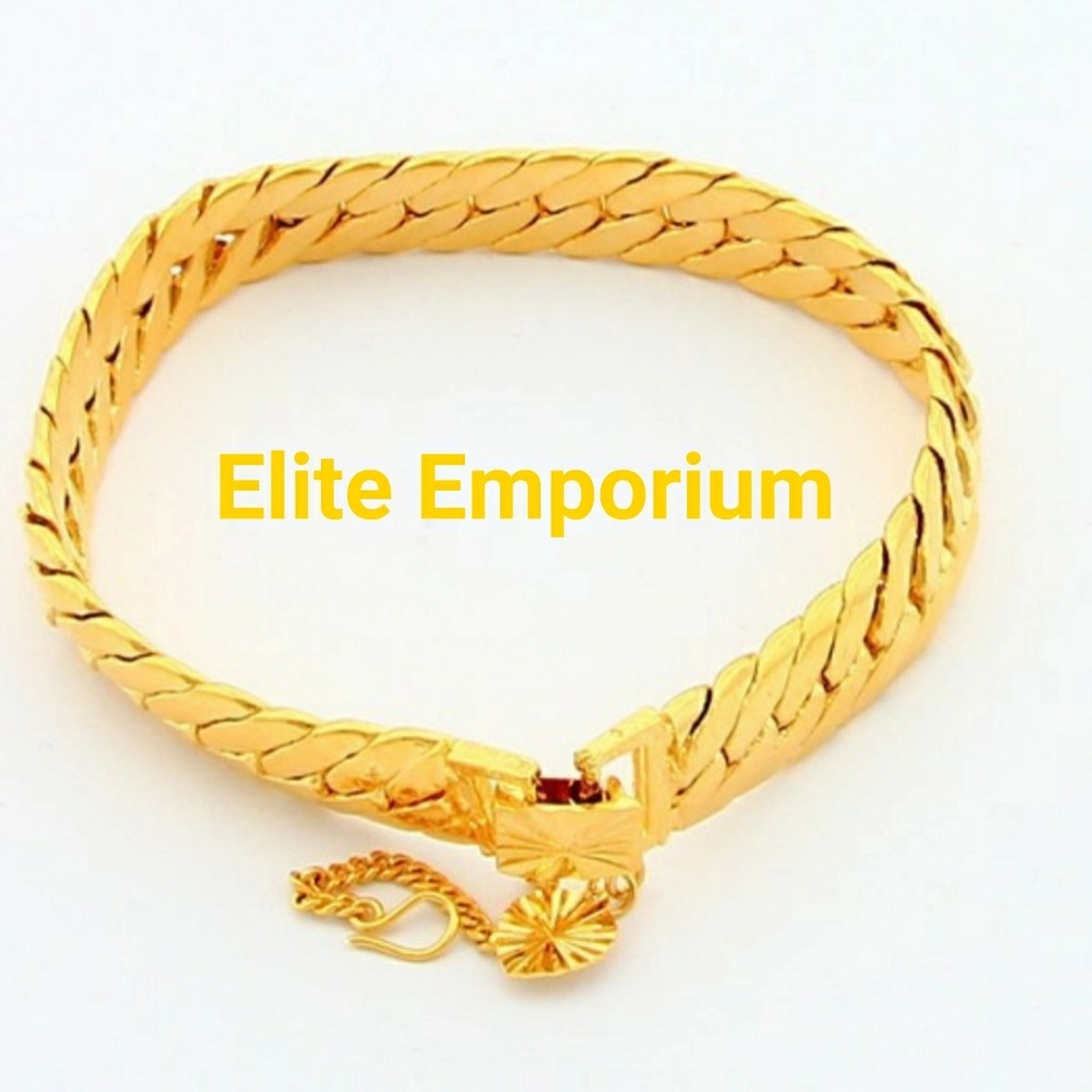 Gorgeous 24K gold plated bracelet