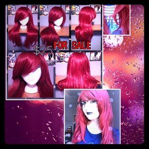 Red Cosplay Wig