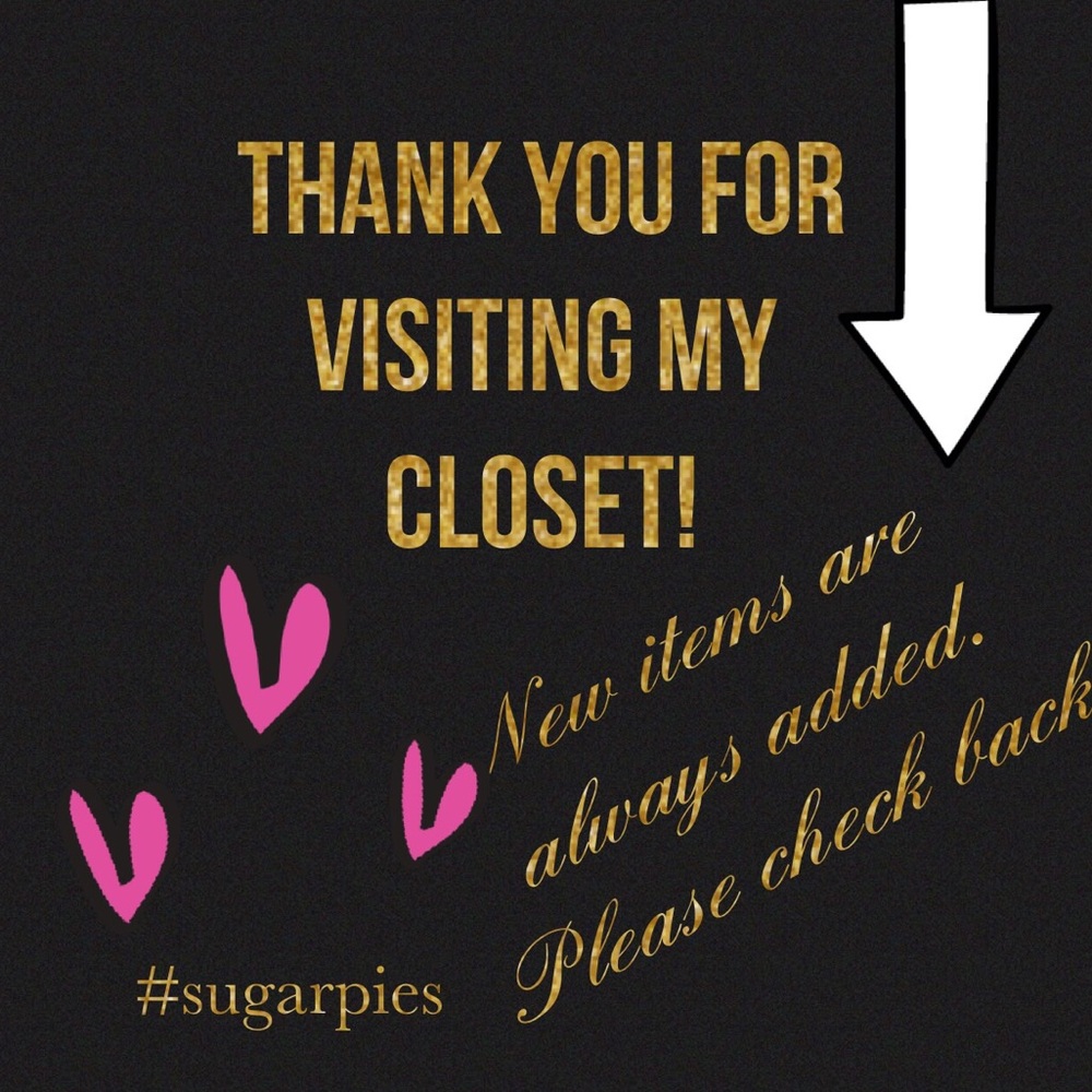 Thank you for visiting my closet!