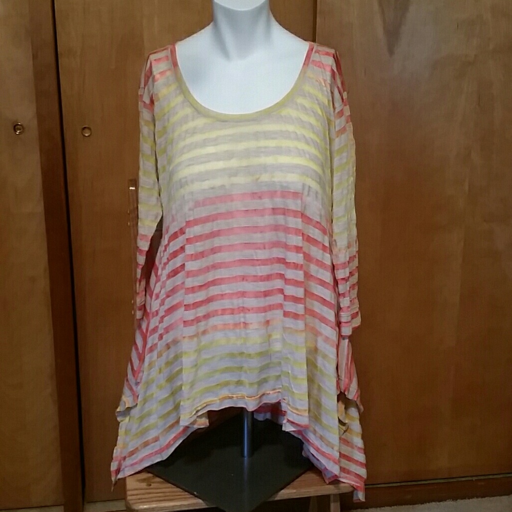 Sundance lightweight striped tunic