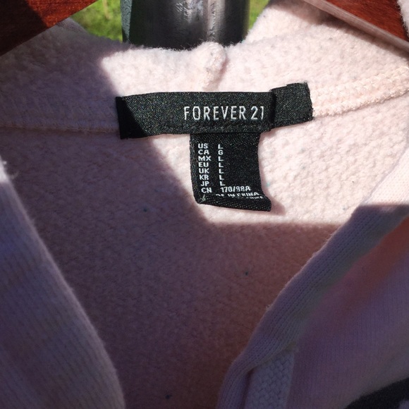 Bow Down blush colored hoodie sweatshirt. - Picture 4 of 4