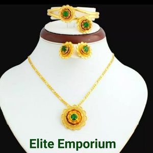 Luxury 24K gold-plated 4 piece set