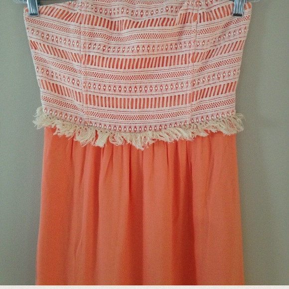 NWT Ella Moss strapless maxidress - Picture 4 of 7