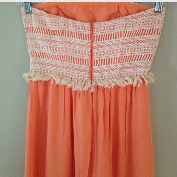 NWT Ella Moss strapless maxidress - Picture 5 of 7