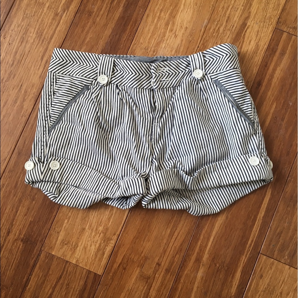 Armani Exchange pin striped shorts size 2