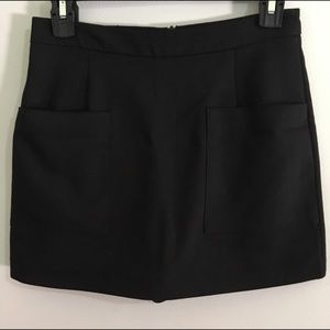 Zara black skort