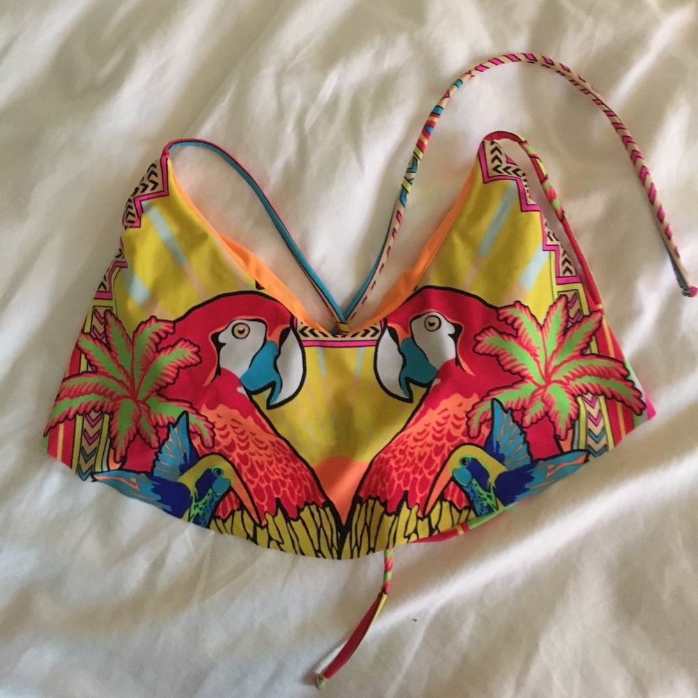 Mara Hoffman cross back bikini top!