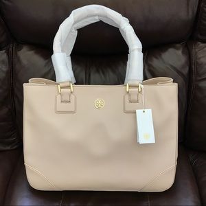 Tory Burch Robinson Tote - Dark Sahara