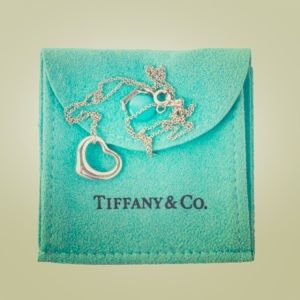 Elsa Peretti Open Heart Tiffany's Necklace