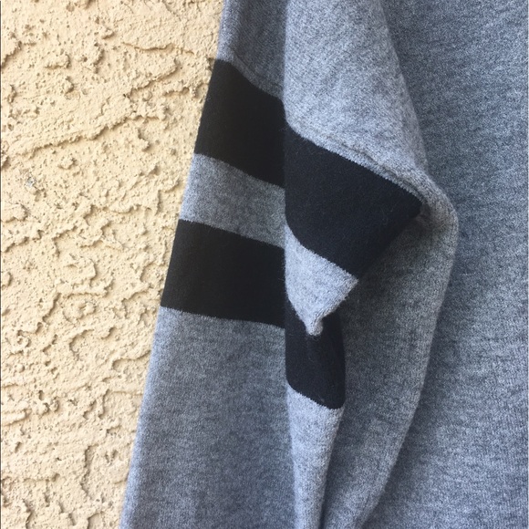 Brandy Melville Brandy Melville Gray Striped Veena Sweater from